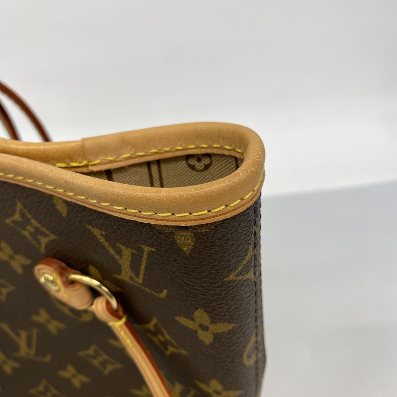 Louis Vuitton Tote Bag Monogram Neverfull MM M40156 Brown Ladies