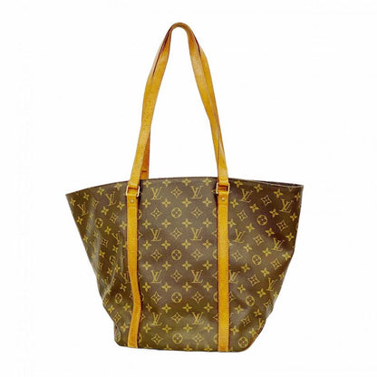 Louis Vuitton Tote Bag Monogram Sac Shopping M51108 Brown Ladies
