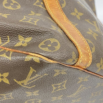 Louis Vuitton Tote Bag Monogram Sac Shopping M51108 Brown Ladies