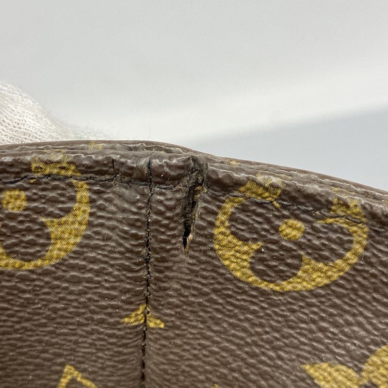 Louis Vuitton Tote Bag Monogram Sac Shopping M51108 Brown Ladies