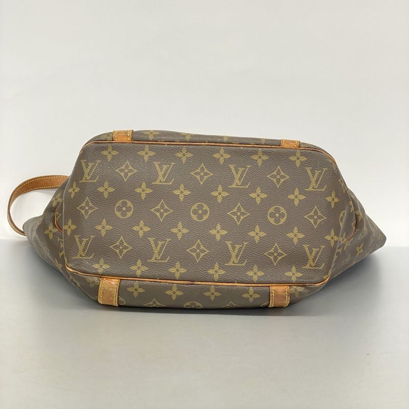 Louis Vuitton Tote Bag Monogram Sac Shopping M51108 Brown Ladies