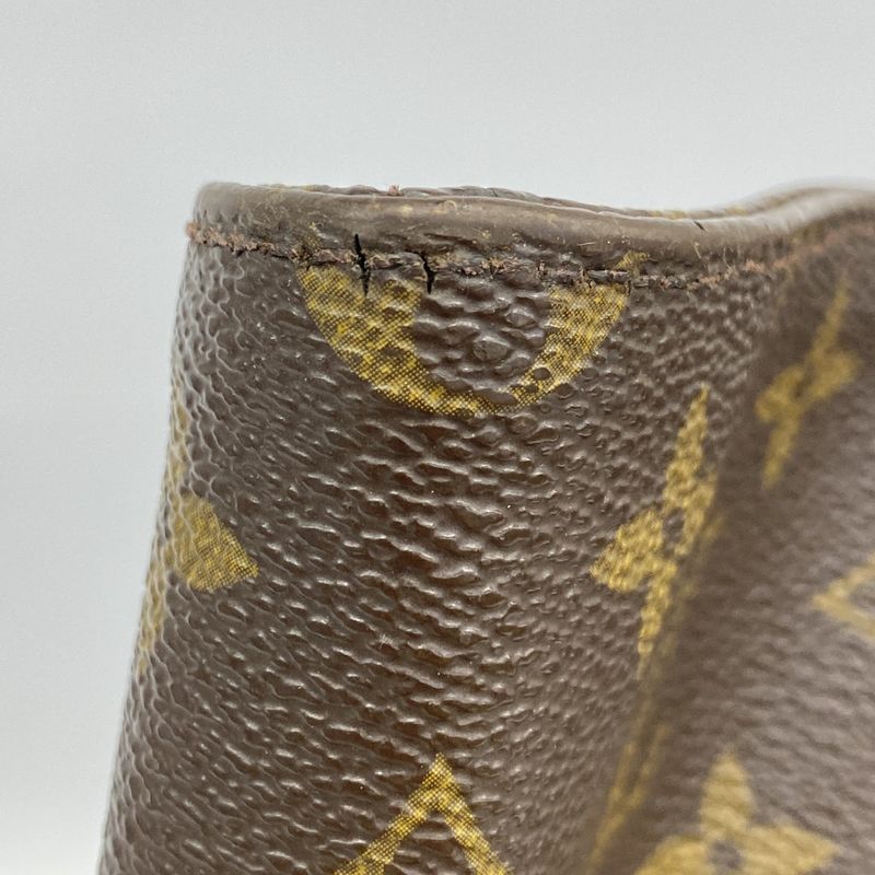 Louis Vuitton Tote Bag Monogram Sac Shopping M51108 Brown Ladies