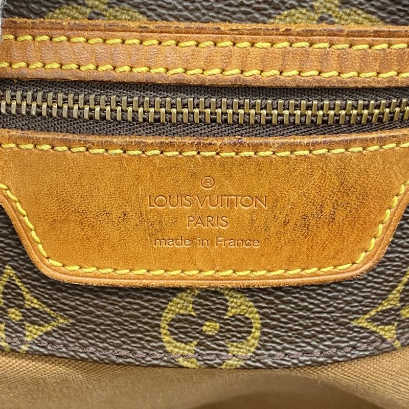 Louis Vuitton Tote Bag Monogram Sac Shopping M51108 Brown Ladies