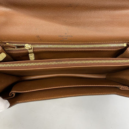 Louis Vuitton Handbag Monogram Concorde M51190 Brown Ladies