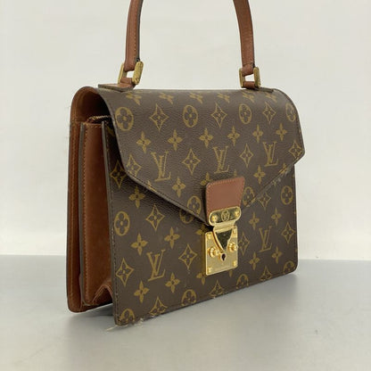 Louis Vuitton Handbag Monogram Concorde M51190 Brown Ladies
