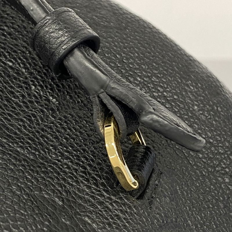 Louis Vuitton Monogram Empreinte Sorbonne M44016 Noir Black Women