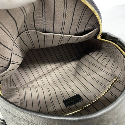 Louis Vuitton Monogram Empreinte Sorbonne M44016 Noir Black Women