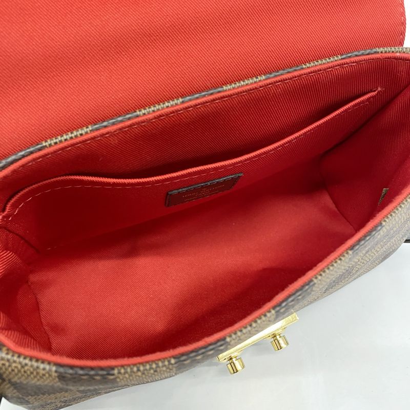 Louis Vuitton Handbag Damier Croisette N53000 Ebène 2-way Bag For Women