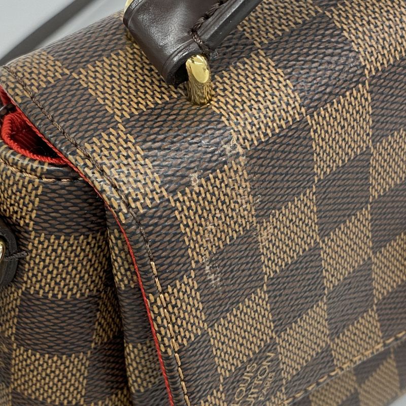 Louis Vuitton Handbag Damier Croisette N53000 Ebène 2-way Bag For Women