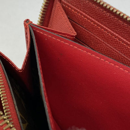 Louis Vuitton Long Wallet Monogram Retiro Zippy Wallet M61854 Brown Threes