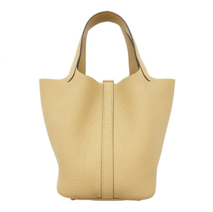 Hermes Handbag Picotin Lock PM Taurillon Cles Mance Trench Gold Hardware K