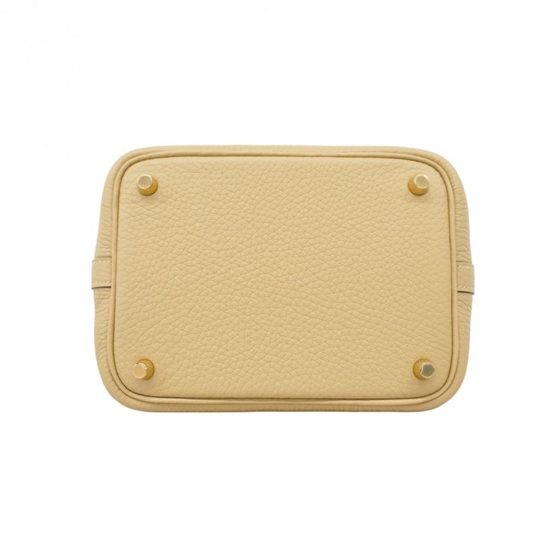 Hermes Handbag Picotin Lock PM Taurillon Cles Mance Trench Gold Hardware K