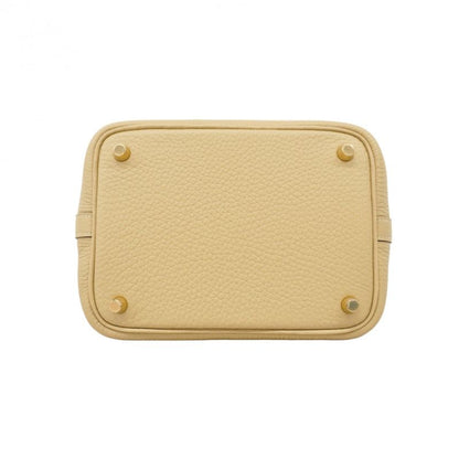 Hermes Handbag Picotin Lock PM Taurillon Cles Mance Trench Gold Hardware K