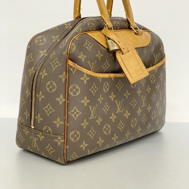 Louis Vuitton Handbag Monogram Deauville M47270 Brown Ladies