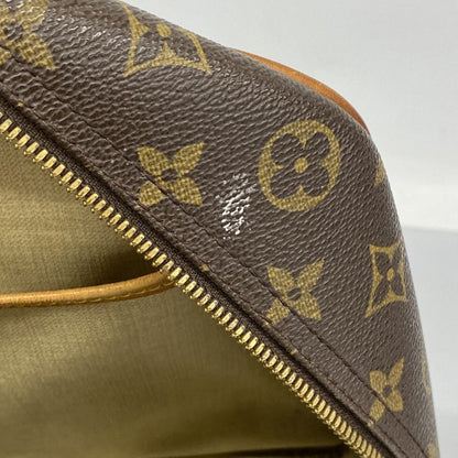 Louis Vuitton Handbag Monogram Deauville M47270 Brown Ladies