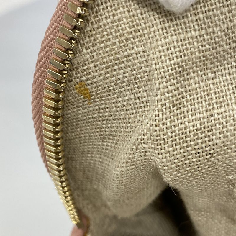 Gucci Shoulder Bag GG Canvas Interlocking G 449243 Canvas Beige Pink Chien Pan