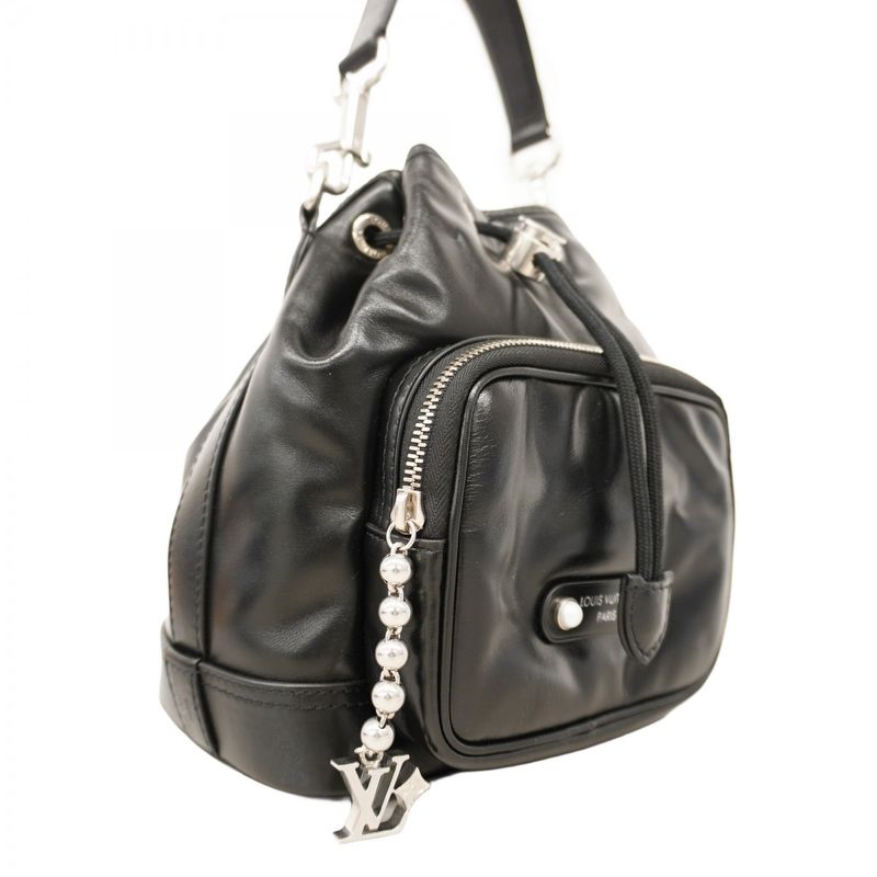 Louis Vuitton Handbag Noe Cargo M13985 Black 2-way Bag Ladies