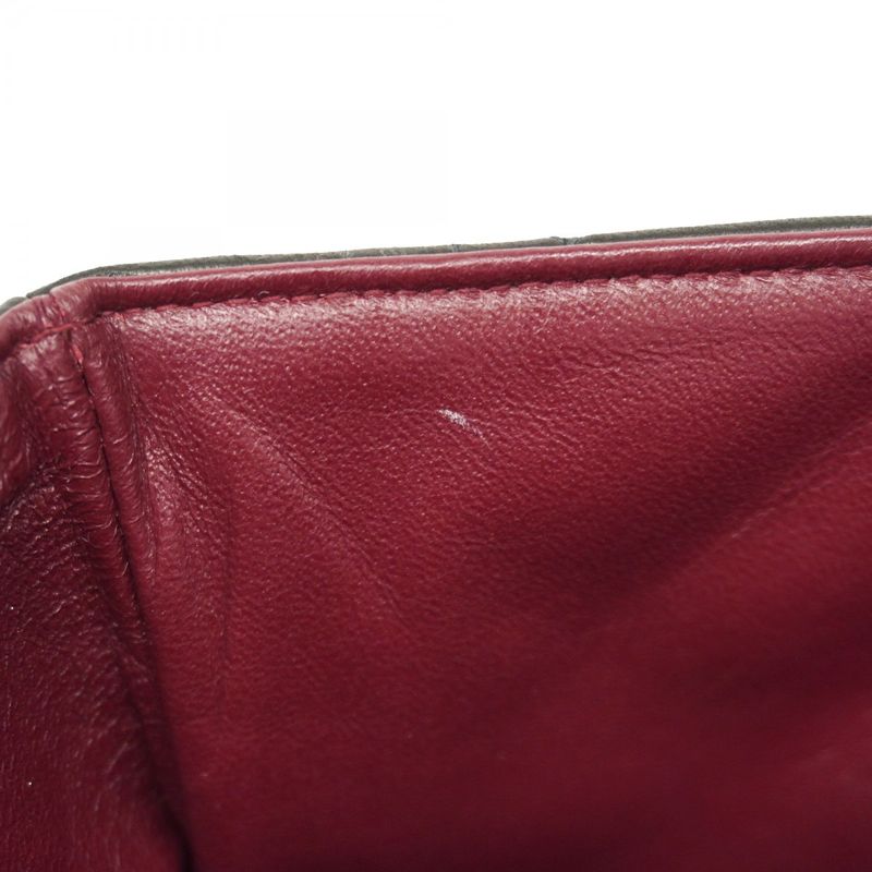 Chanel Shoulder Bag Diana Lambskin Black Gold Hardware Women