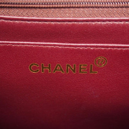 Chanel Shoulder Bag Diana Lambskin Black Gold Hardware Women