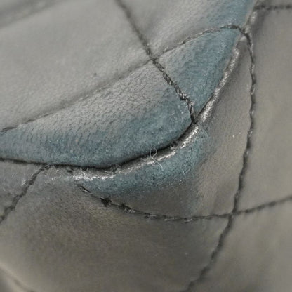 Chanel Shoulder Bag Matelasse Lambskin Black Gold Hardware Women