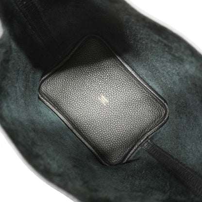 Hermes Handbag Picotin Lock PM Taurillon Cles Mance Black Gold Hardware K