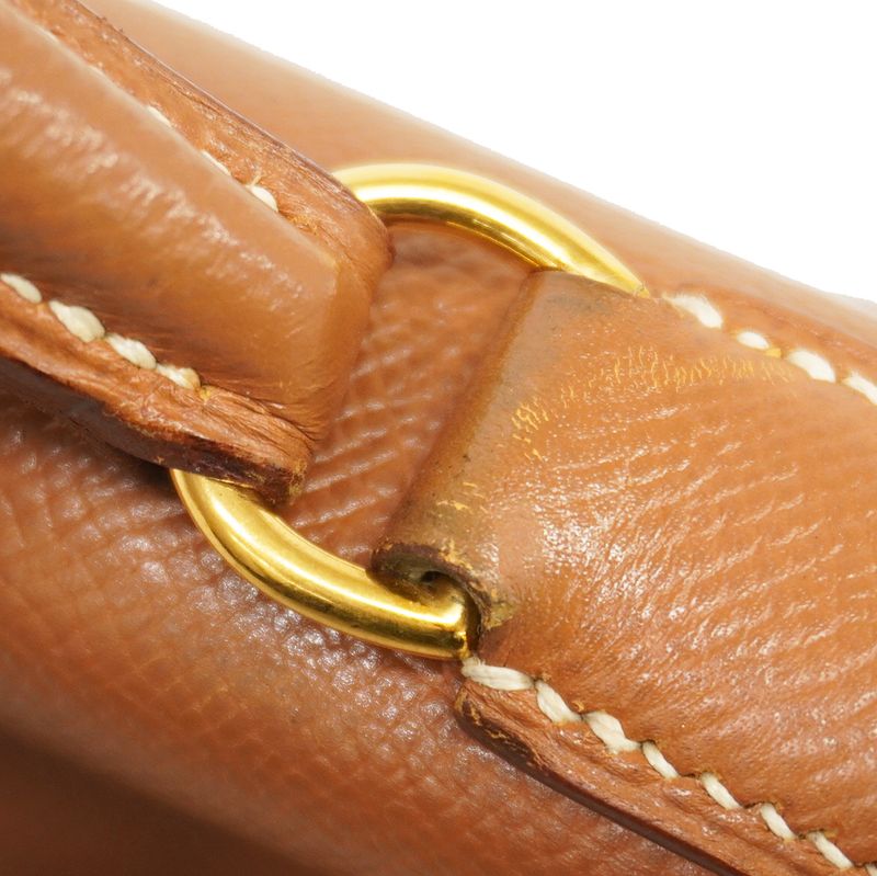 Hermes Handbag Kelly 32 Courchevel Gold Hardware □A Engraved 2way Bag Ladies