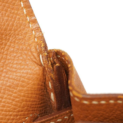 Hermes Handbag Kelly 32 Courchevel Gold Hardware □A Engraved 2way Bag Ladies