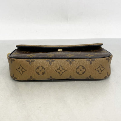 Louis Vuitton Shoulder Bag Monogram Reverse Wallet On Chain Ivy M26587 Brown