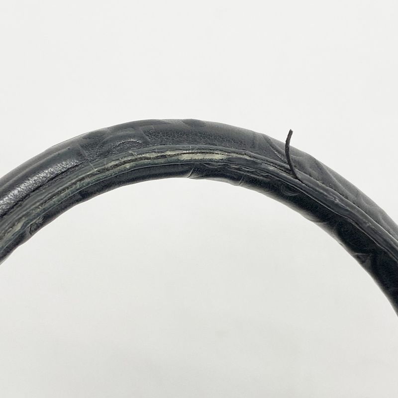 Christian Dior Tote Bag Oblique Book Tote Leather Black Cles Deuce