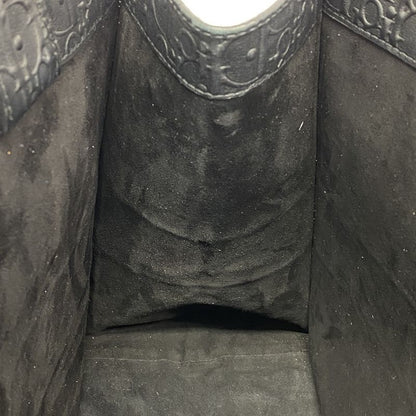 Christian Dior Tote Bag Oblique Book Tote Leather Black Cles Deuce