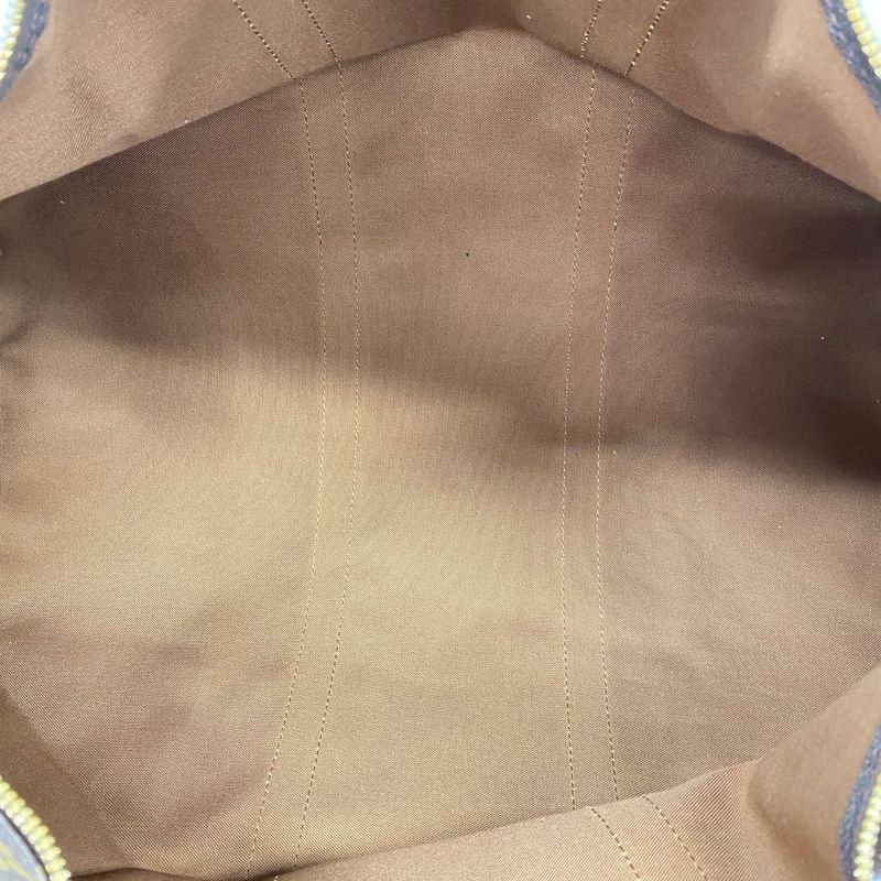 Louis Vuitton Boston Bag Monogram Keepall Bandoliere 50 M41416 Brown Men Women