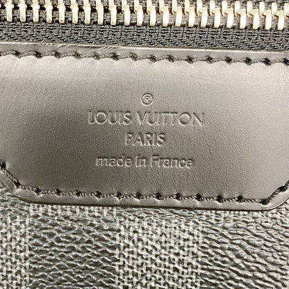 Louis Vuitton Shoulder Bag Damier Graphite Mique MM N41106 Black Gray Men's