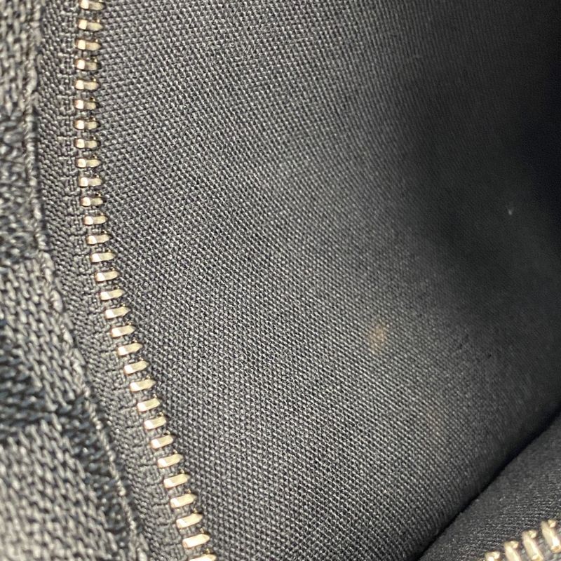 Louis Vuitton Shoulder Bag Damier Graphite Mique MM N41106 Black Gray Men's