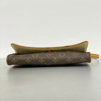 Louis Vuitton Shoulder Bag Monogram Pochette Twin GM M51852 Brown Ladies