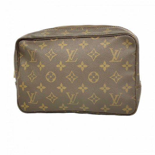 Louis Vuitton Pouch Monogram Trousse Toilette 23 M47524 Brown Women's