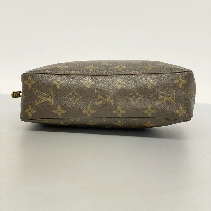 Louis Vuitton Pouch Monogram Trousse Toilette 23 M47524 Brown Women's