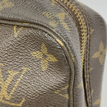 Louis Vuitton Pouch Monogram Trousse Toilette 23 M47524 Brown Women's