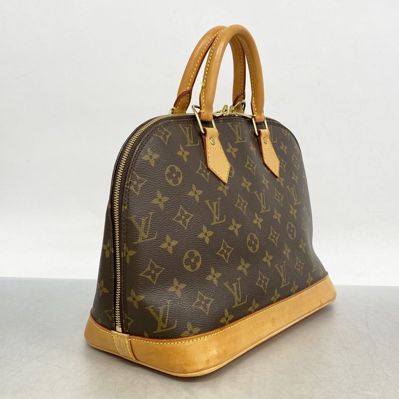 Louis Vuitton Handbag Monogram Alma M51130 Brown Ladies