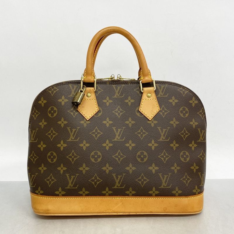 Louis Vuitton Handbag Monogram Alma M51130 Brown Ladies