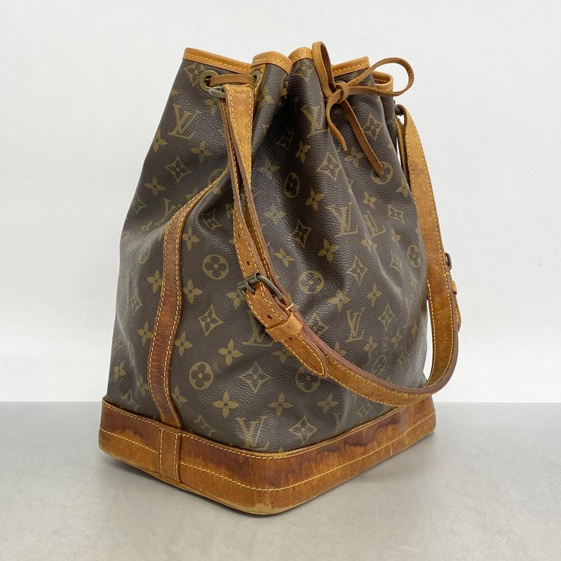 Louis Vuitton Shoulder Bag Monogram Noe M42224 Brown Ladies