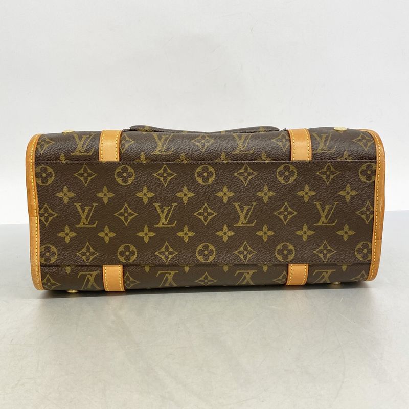 Louis Vuitton Pet Bag Monogram Sac Baxter PM M42027 Brown Men Women Unisex