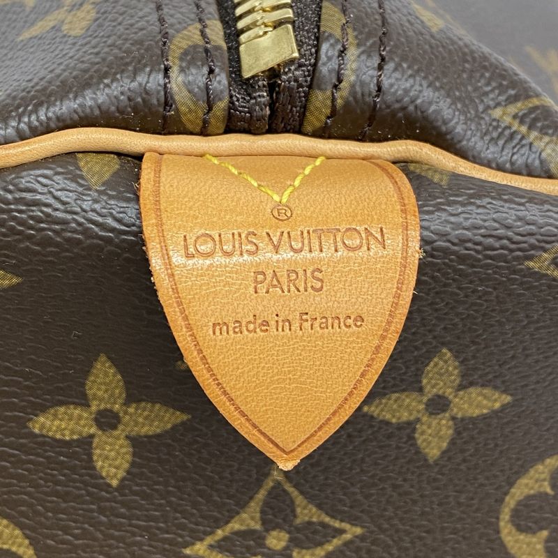 Louis Vuitton Boston Bag Monogram Keepall 55 M41424 Brown Men Women Unisex