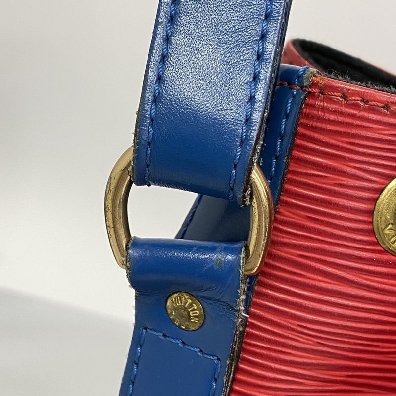 Louis Vuitton Epi Noe M44082 Shoulder Bag Castilian Red/borneo Green/toledo