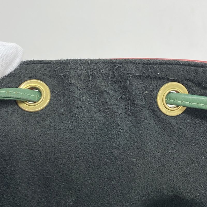 Louis Vuitton Epi Noe M44082 Shoulder Bag Castilian Red/borneo Green/toledo