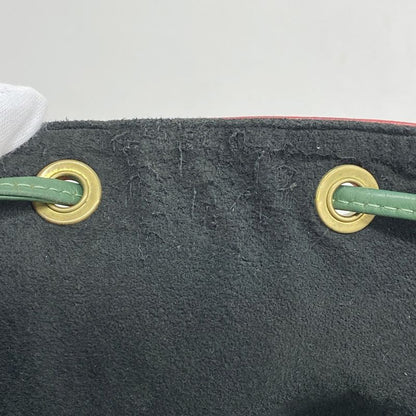 Louis Vuitton Epi Noe M44082 Shoulder Bag Castilian Red/borneo Green/toledo