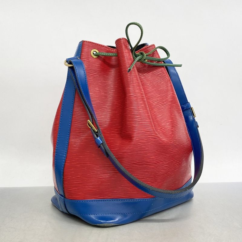 Louis Vuitton Epi Noe M44082 Shoulder Bag Castilian Red/borneo Green/toledo