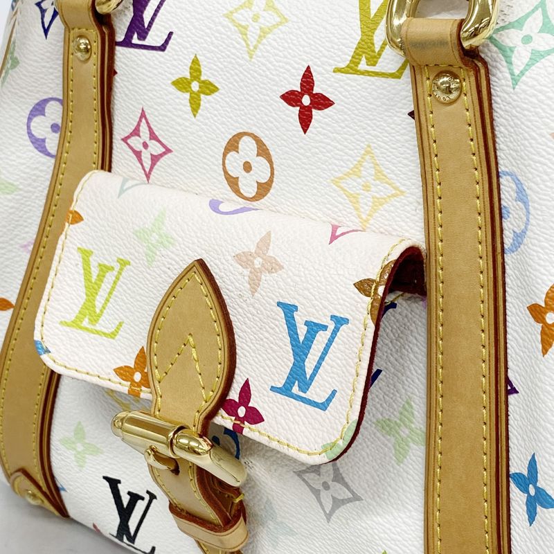 Louis Vuitton Handbag Monogram Multicolor Priscilla M40096 Bronze Ladies