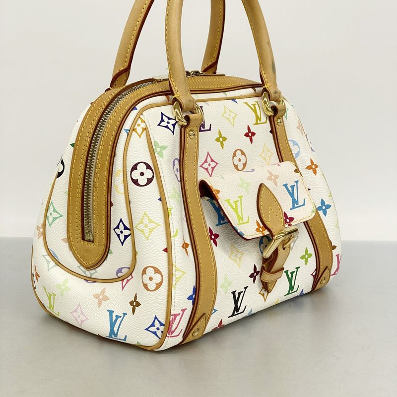 Louis Vuitton Handbag Monogram Multicolor Priscilla M40096 Bronze Ladies