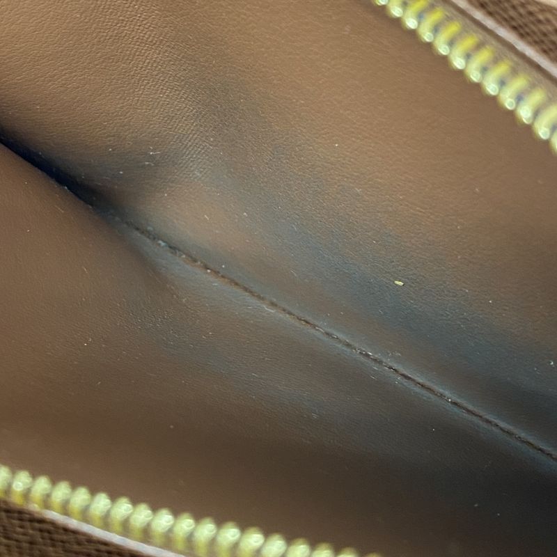 Louis Vuitton Long Wallet Monogram Zippy Wallet M42616 Brown Men Women Unisex