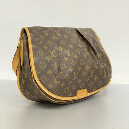 Louis Vuitton Shoulder Bag Monogram Menilmontane MM M40473 Brown Ladies